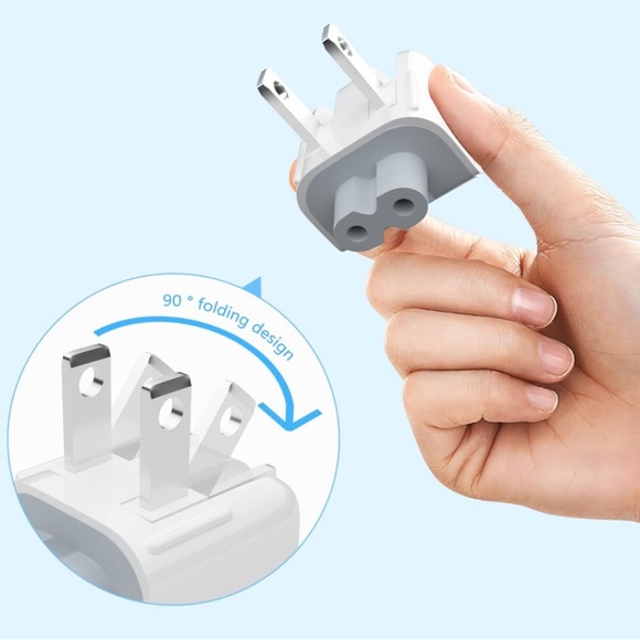NWT Charge Adapter US Standard Plug Duck Head for apple devices - Picture 4 of 5